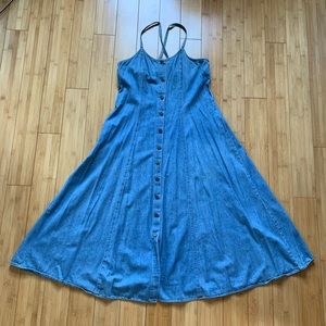 Vintage denim dress